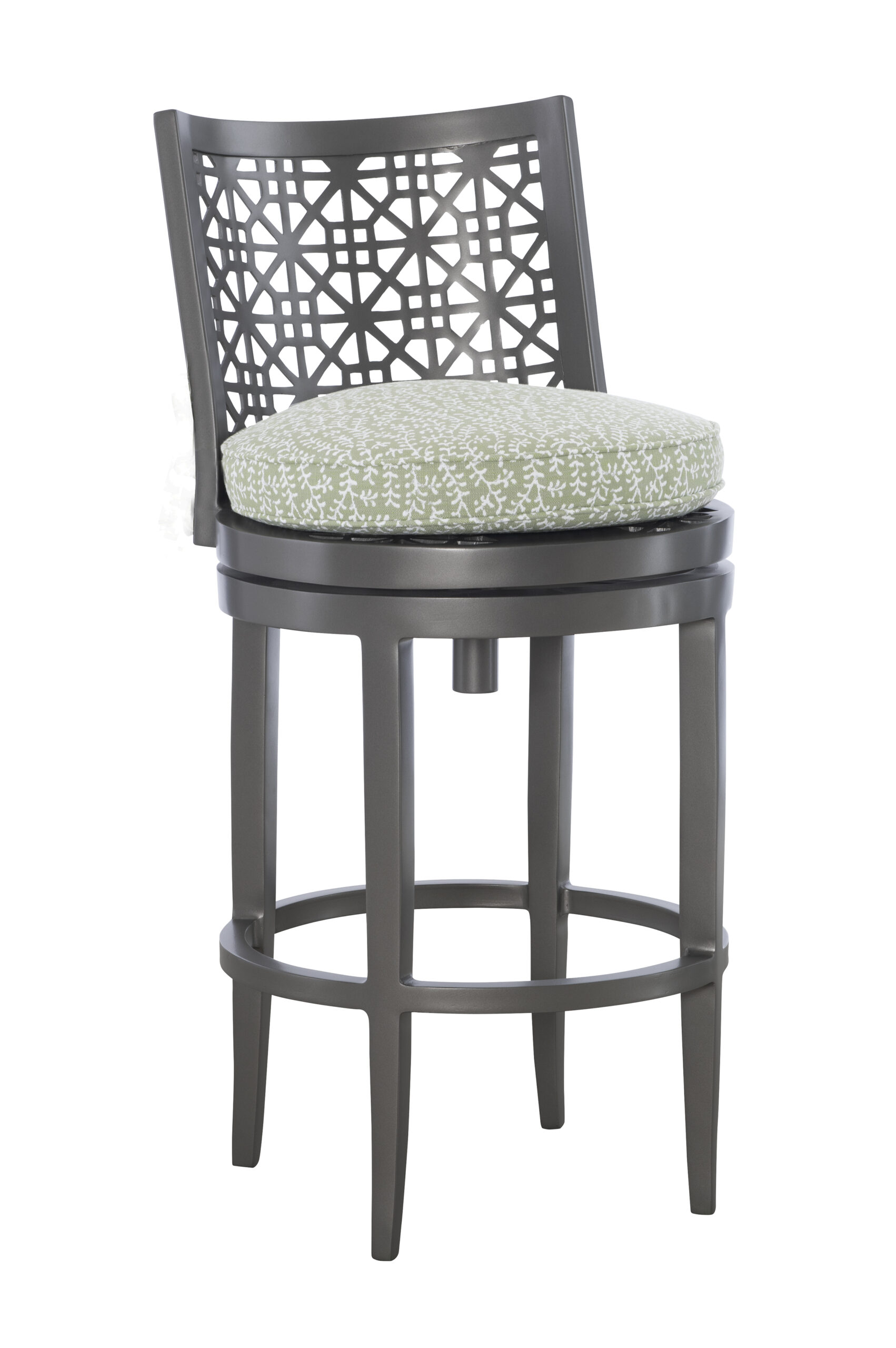 Haret Bar Stool Smoke Grey