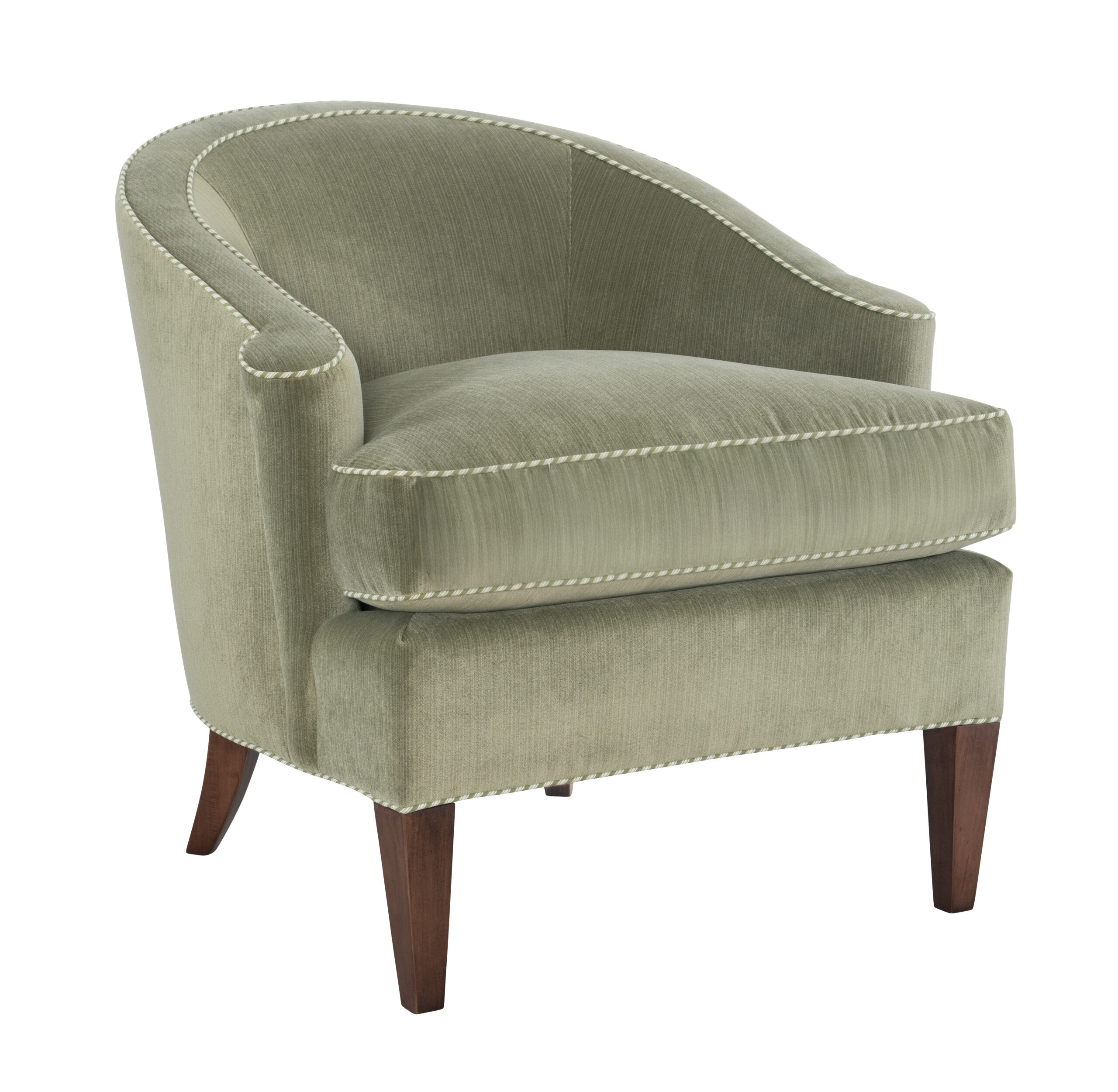 Ember Exposed Wood Lounge Chair